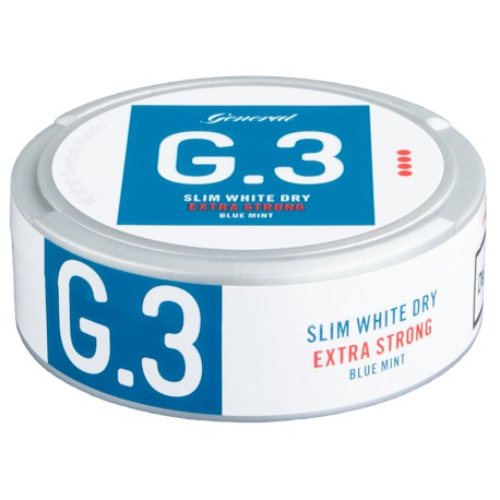 G.3 BLUE MINT SLIM WHITE DRY EXTRA STRONG